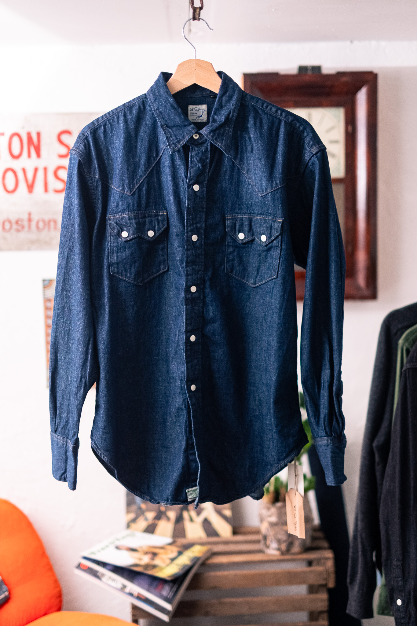 orSlow - Denim Western Shirt