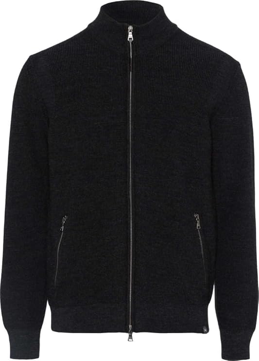 Cardigan grå med dragkedja. från Brax