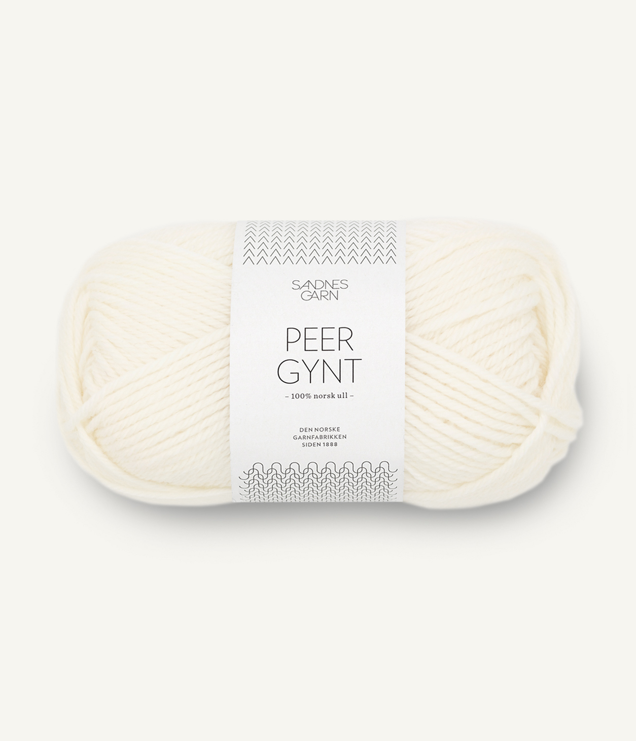 Peer Gynt | Sandnes Garn 1002 Naturvit