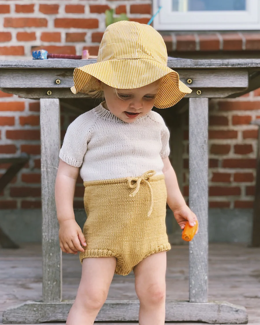 PetiteKnit Maries Romper (22 m st 3,5)