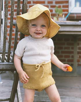 PetiteKnit Maries Romper (22 m st 3,5)