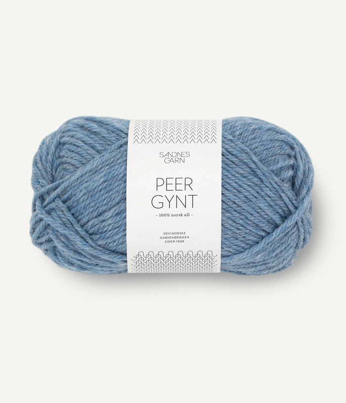 Peer Gynt | Sandnes Garn 6324 Blåmelerad