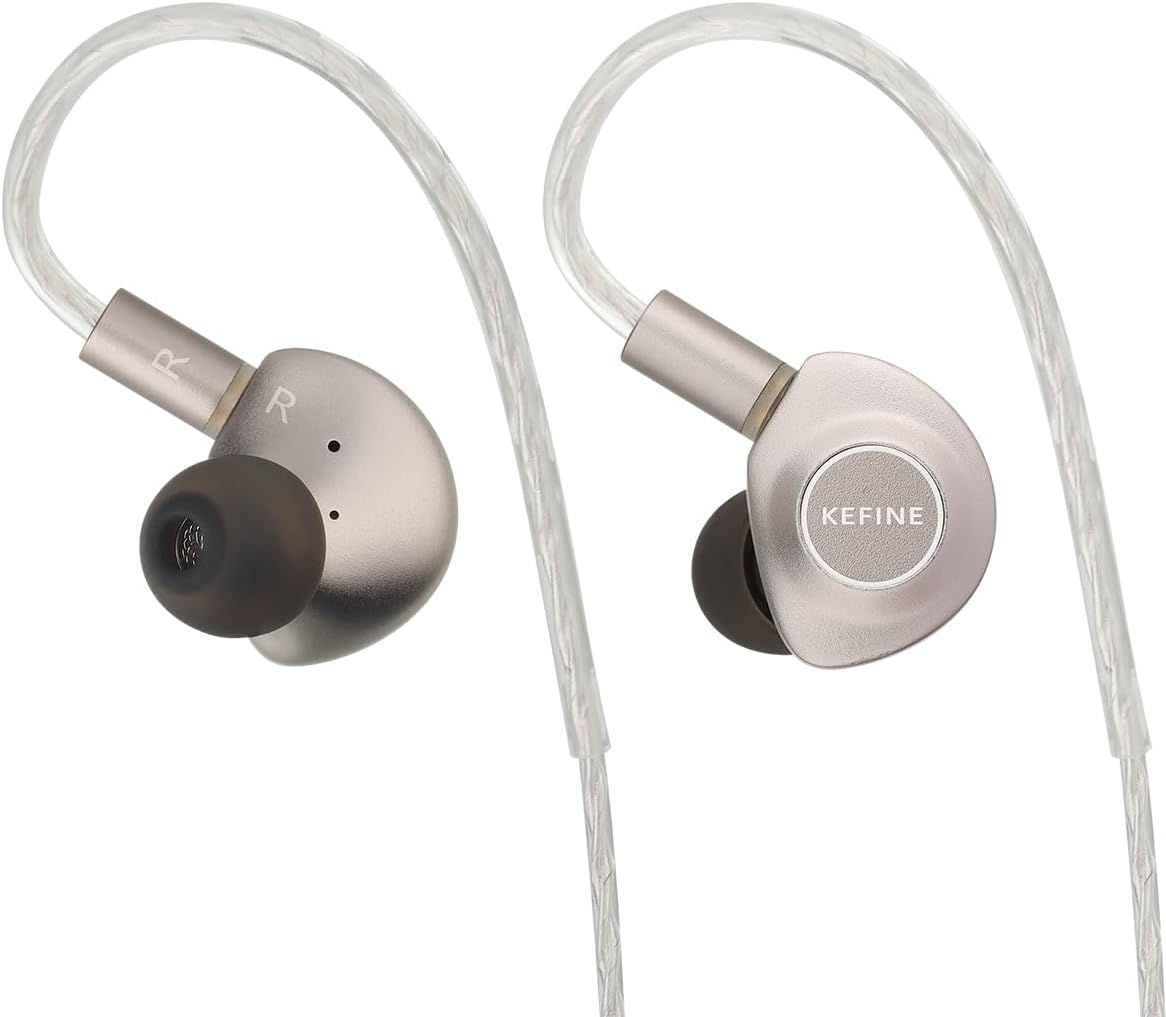 Kefine Delci Angel Ears (AE) - 10mm DLC+PU Dynamic driver IEM 