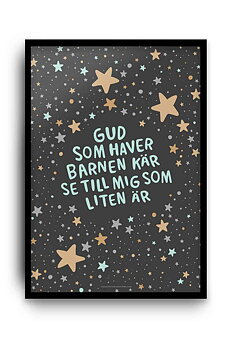 Poster med stjärnor: Gud som haver