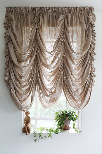 Volanggardin Naturrosa