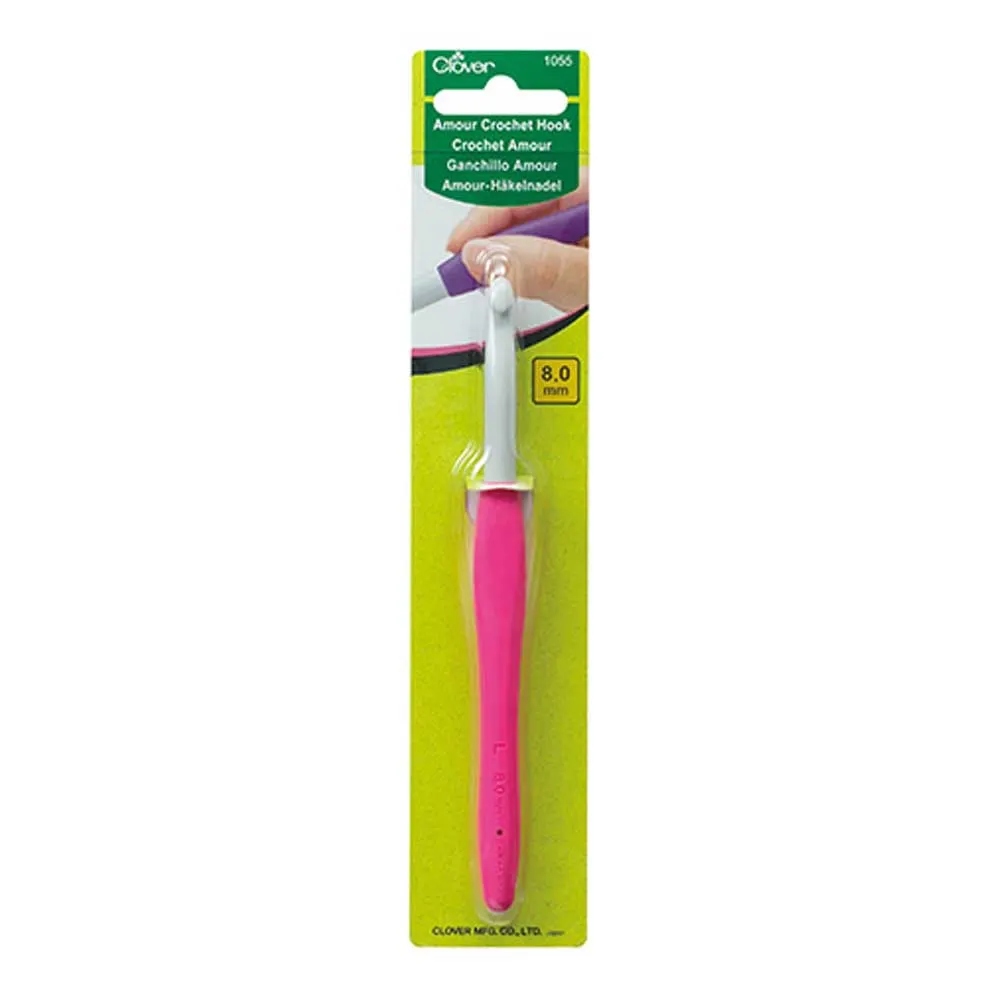 Clover Amour Virknål 8.00 mm - 2