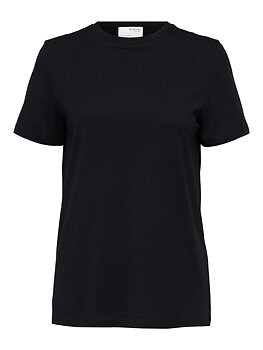 SLFMYESSENTIAL SS O-NECK TEE NOOS Black