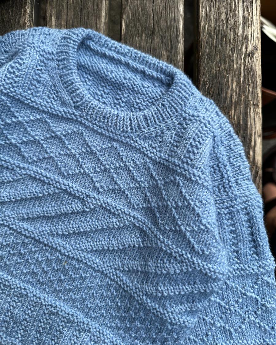PetiteKnit Storm Sweater Baby (28 m struktur st 3) - 3