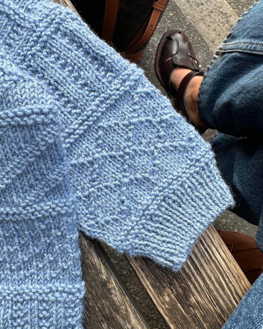 PetiteKnit Storm Sweater Baby (28 m struktur st 3) - 4