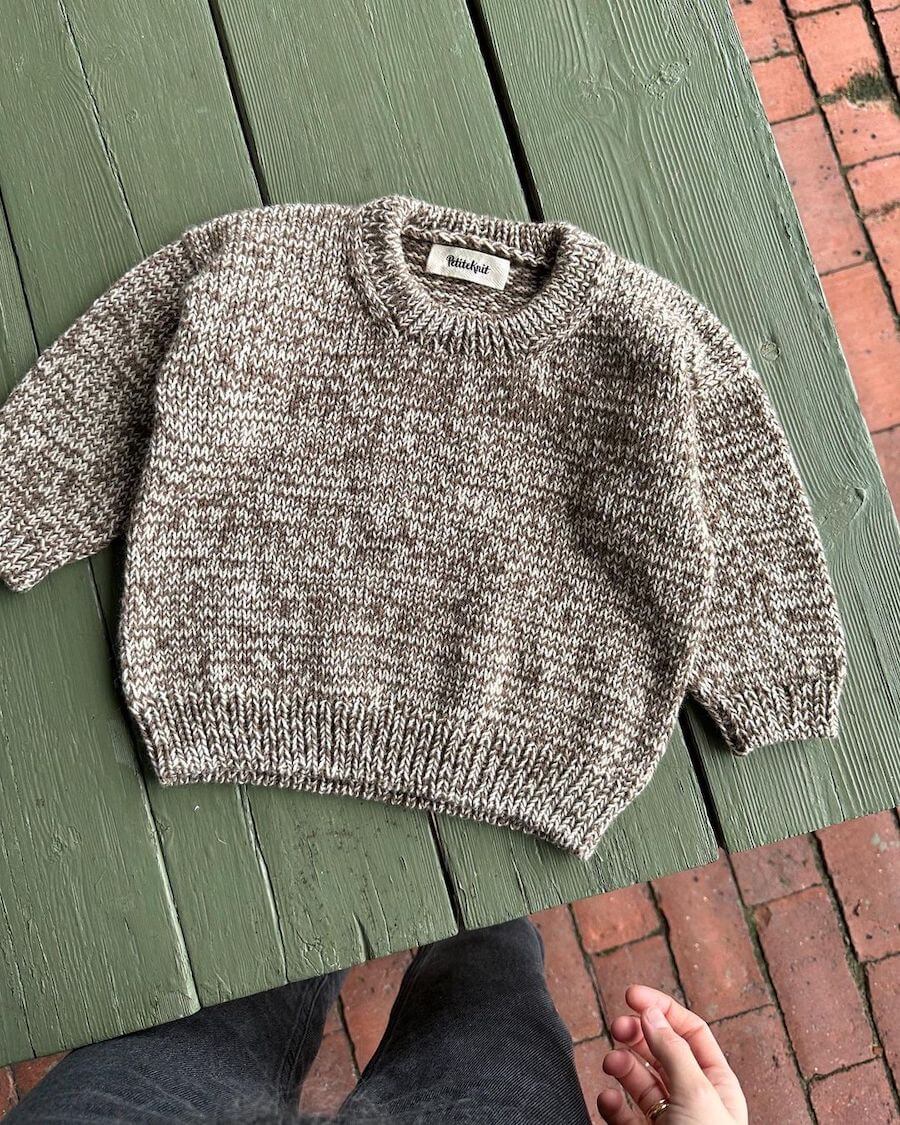 PetiteKnit Melange Sweater Baby (20 m st 4) - 5