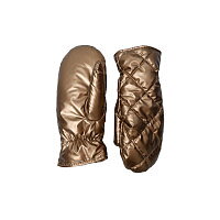 BCPALOMA quilted mittens Coffee