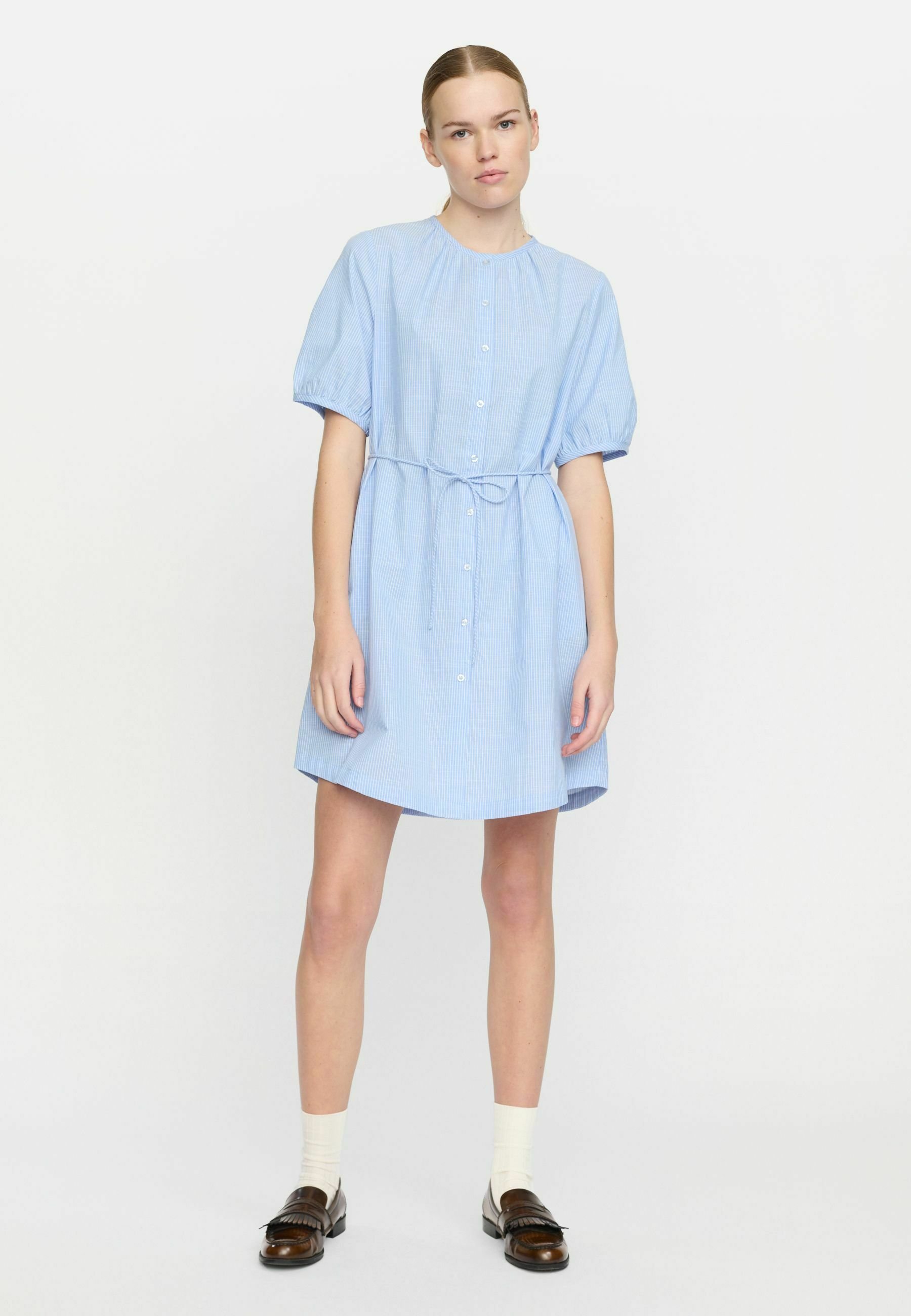 Shirt dress, SREbbi Vista Blue - Soft Rebels