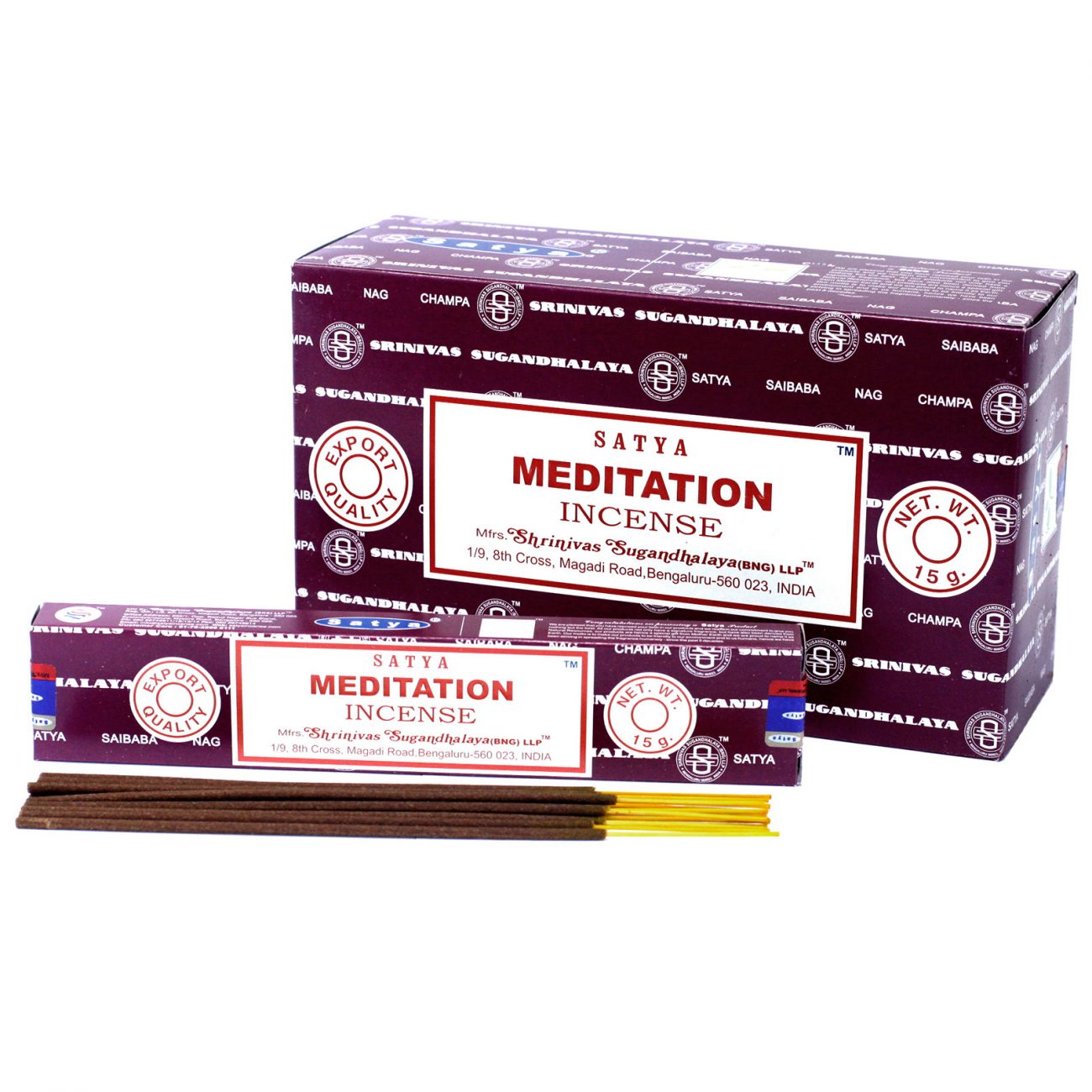  Satya Rökelse Meditation -  12st paket