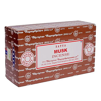  Satya Rökelse Musk -  12st paket