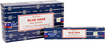  Satya Rökelse  Blue Sage -  12st paket