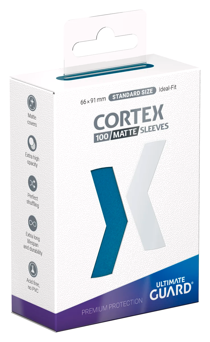 Ultimate Guard: Cortex Sleeves Matte Standard Size (100) - Petrol