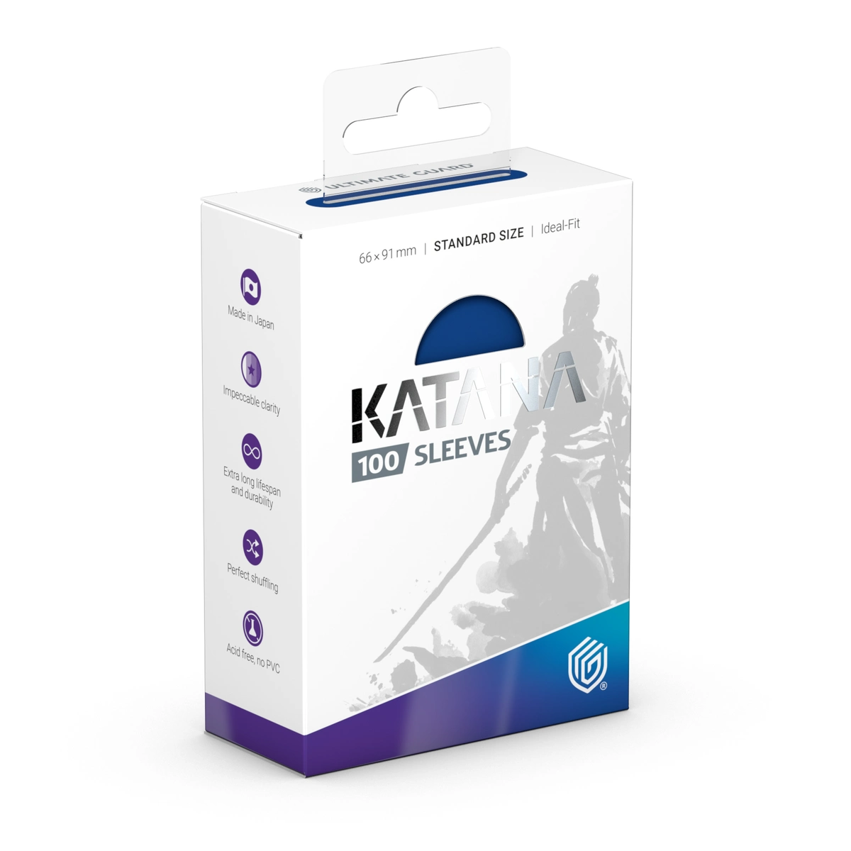Ultimate Guard: Katana Sleeves Standard Size (100) - Blue Bird