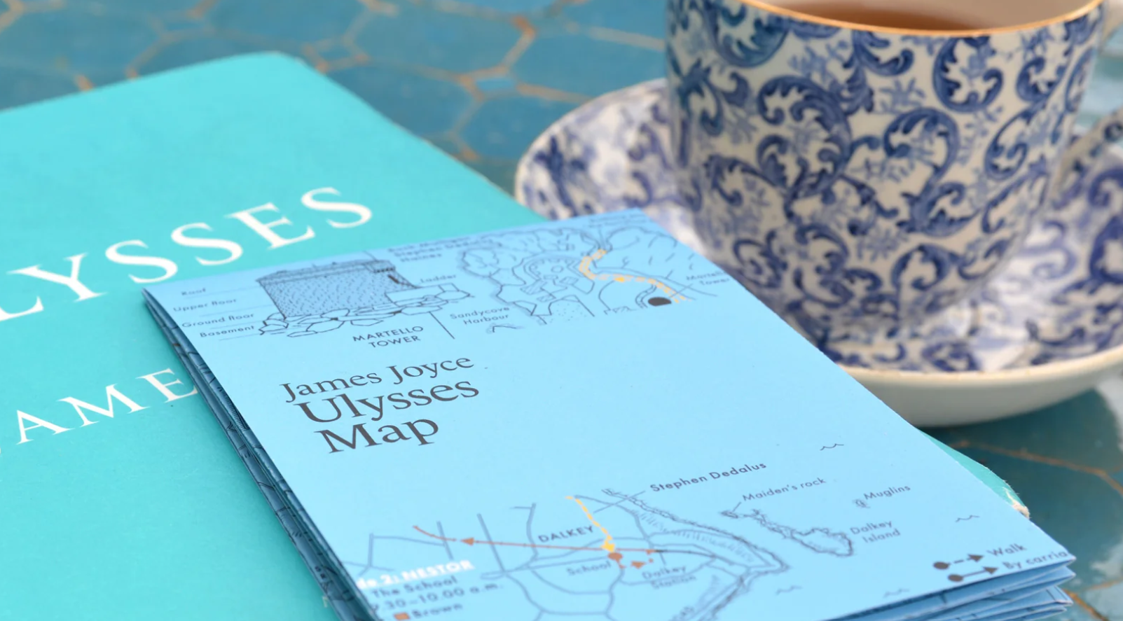 Literary Maps : James Joyce Ulysses - Litterär karta för din läsning!  - 6