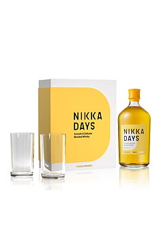 Nikka Days med 2 whiskyglas