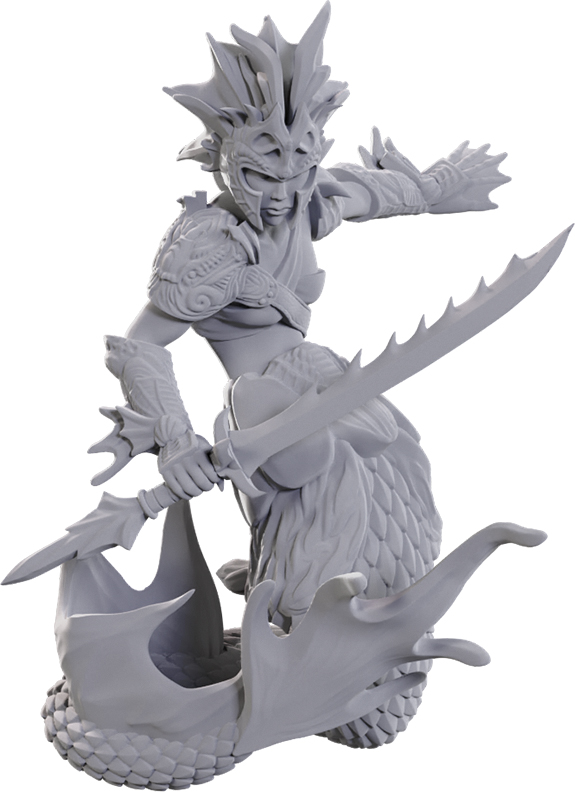  D&D Nolzurs Marvelous Minis: Merfolk Scout