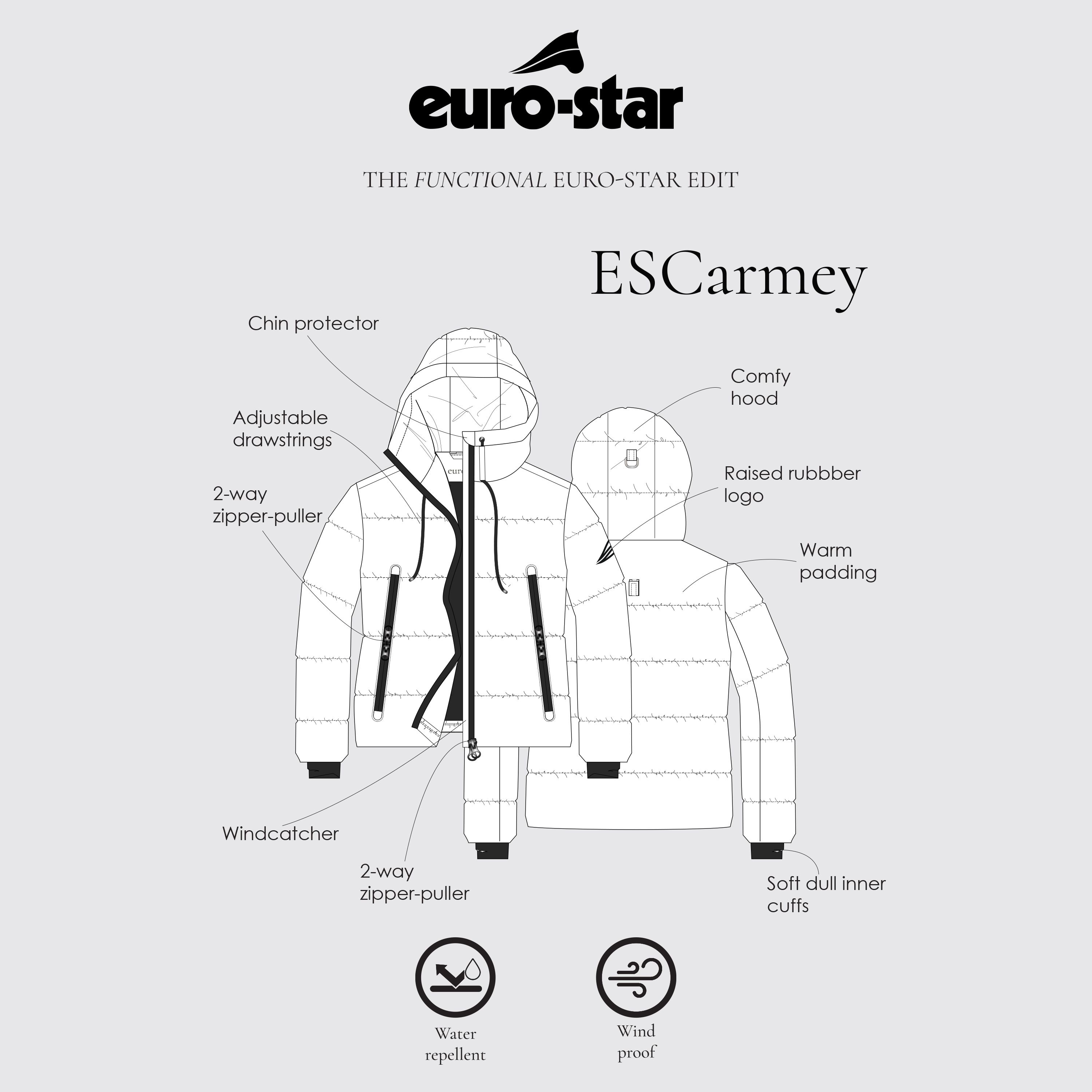 Euro-Star Vinterridjacka Carmey Clay - 6