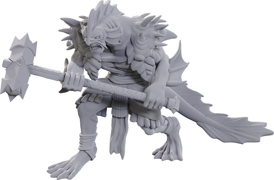 D&D Nolzurs Marvelous Minis: Sahuagin Coral Smasher