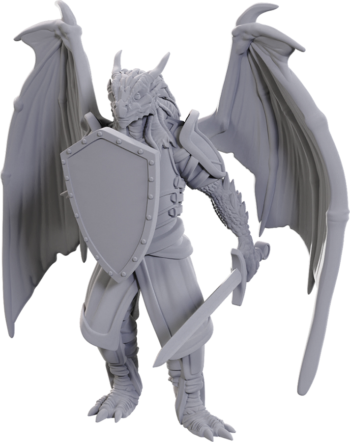 D&D Nolzurs Marvelous Minis: Dragonborn of Bahamut