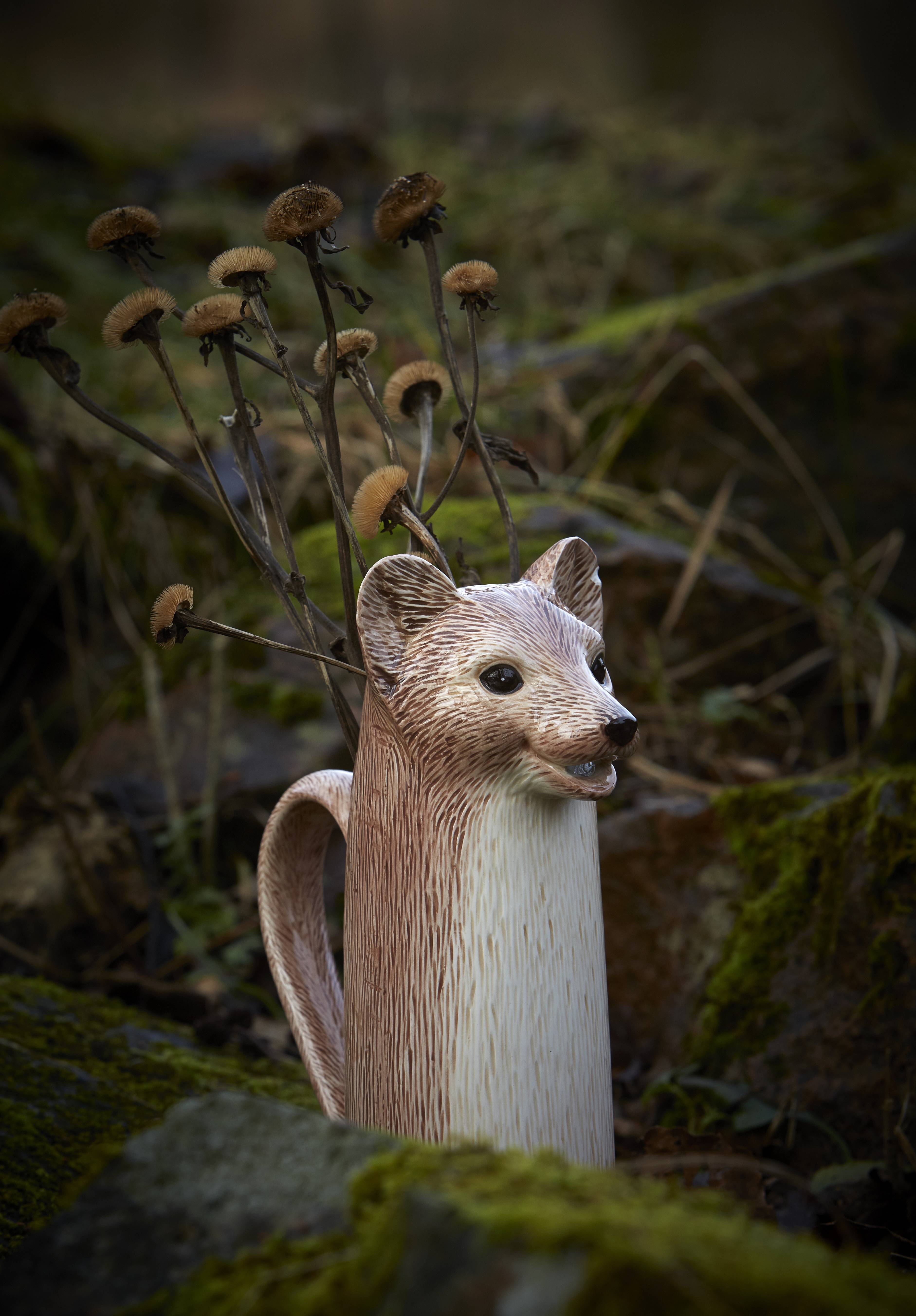 Kanna -  Räv - Keramik - 27 cm