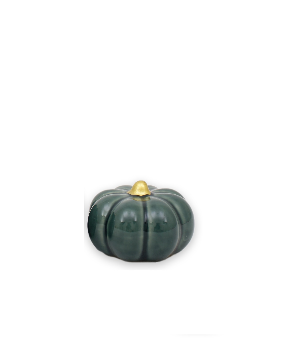 Pumpa petrol liten låg 5,5*3,5 cm keramik