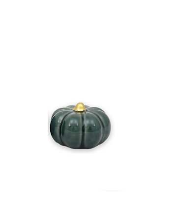 Pumpa petrol liten låg 5,5*3,5 cm keramik