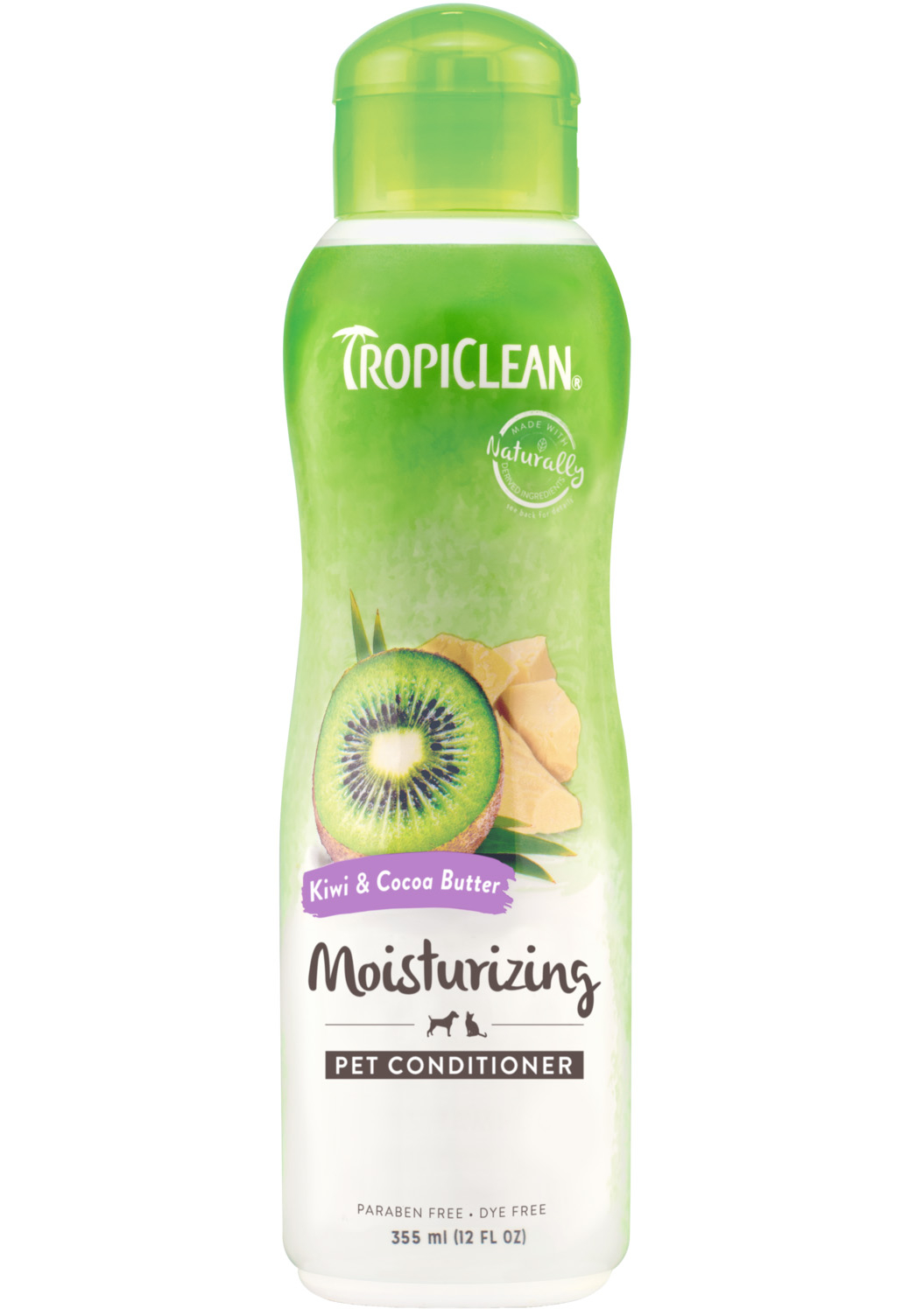 TropiClean - Conditioner Moisturizing Kiwi Cocoa Butter 355ml