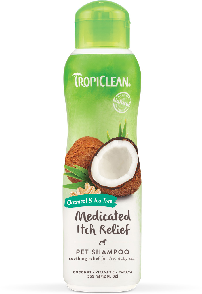 TropiClean - Shampoo Medicated Oatmeal Tea Tree 355ml