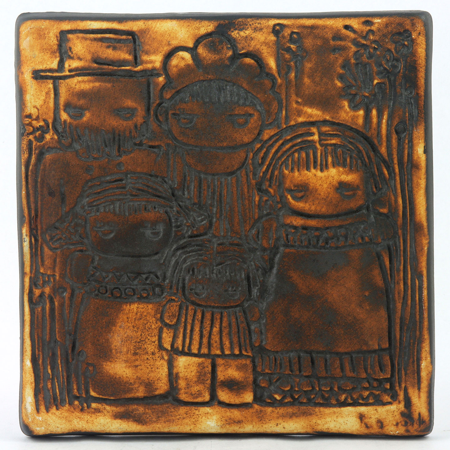 美品　ガブリエル　陶板　３枚セット　箱付き 美品 ガブリエル 陶板 3枚セット 箱付き 【公式通販】