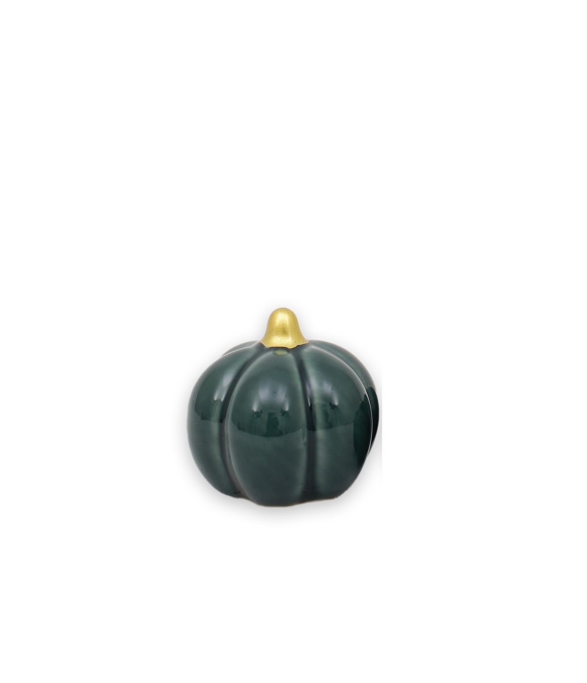 Pumpa petrol liten rund 5,5*3,5 cm keramik