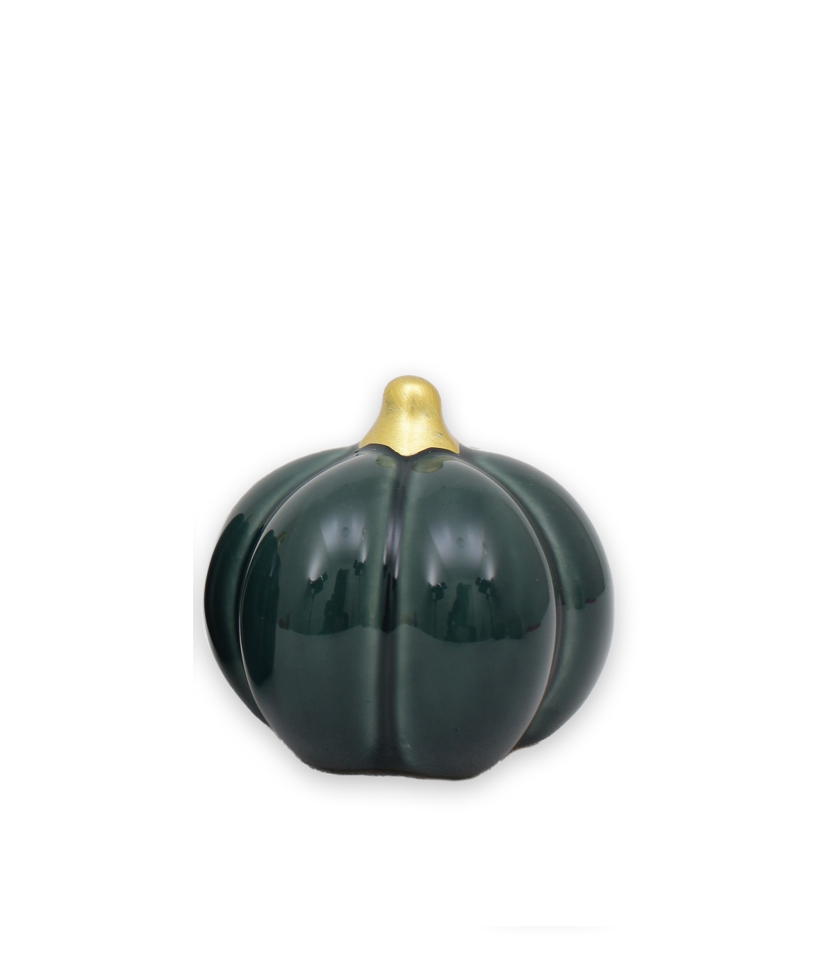 Pumpa petrol mellan rund 7,5*6,5 cm keramik