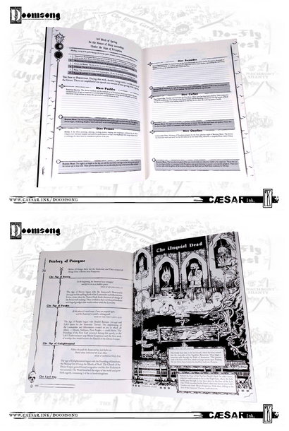 Doomsong RPG Calendar of Painyme - 2
