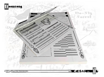 Doomsong RPG Character Sheets