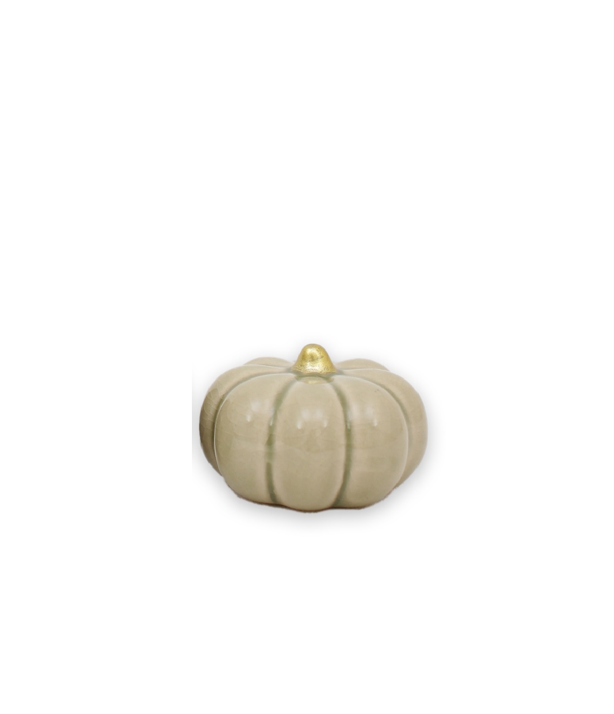 Pumpa sage liten låg 5,5*3,5 cm keramik - 3