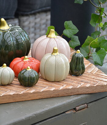 Pumpa sage mellan 7,5 * 8 cm keramik
