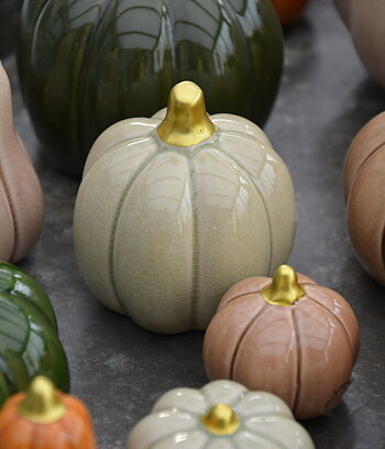 Pumpa sage mellan 7,5 * 8 cm keramik