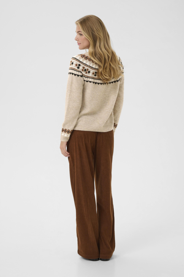 CRCHERRIE PULLOVER - COBBLESTONE - CREAM - 4