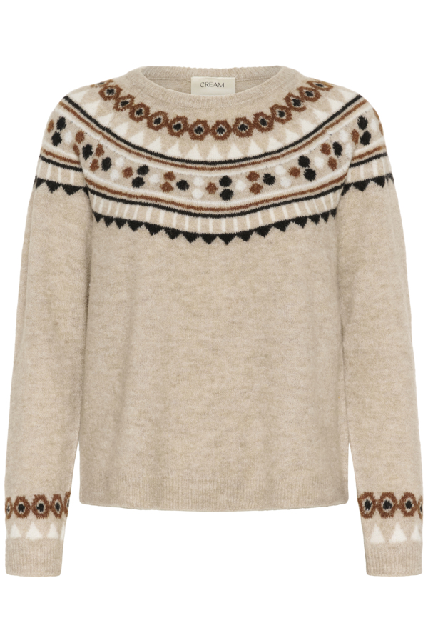 CRCHERRIE PULLOVER - COBBLESTONE - CREAM - 3