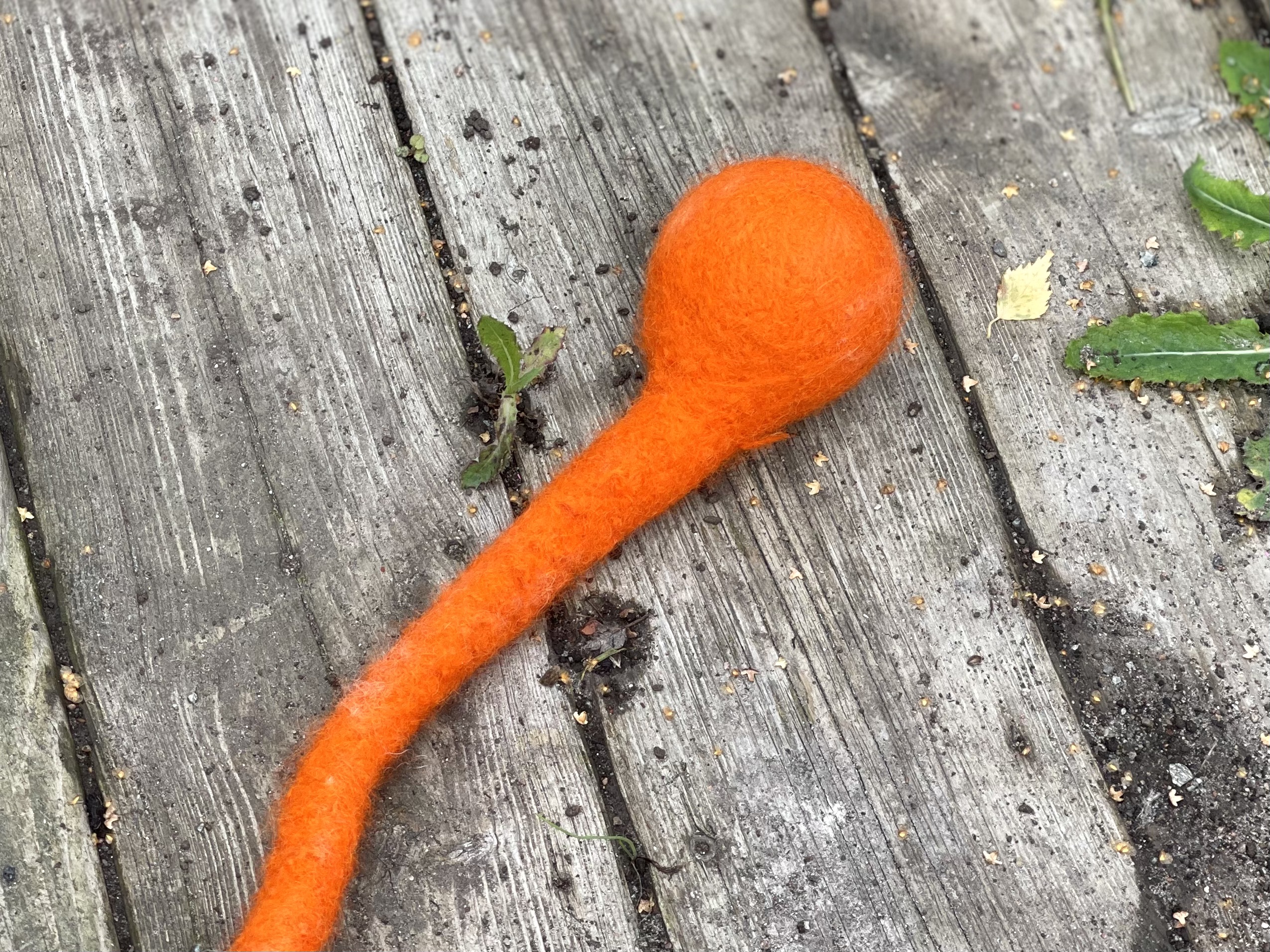 Snörboll Skye - Lysande orange - 5