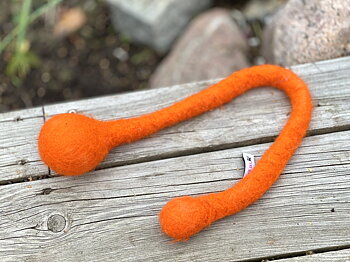 Snörboll Skye - Lysande orange