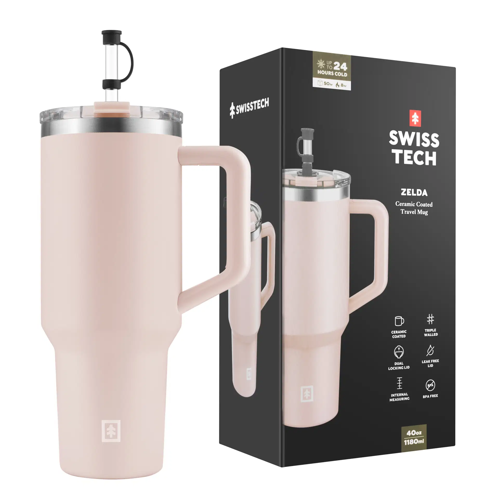 Zelda - dryckesflaska , 1180 ml - valbar färg  - 4