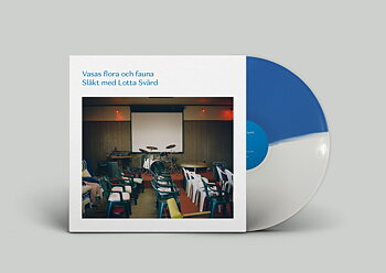 Vasas flora och fauna - Släkt med Lotta Svärd (Blå/Vit split vinyl) LP 