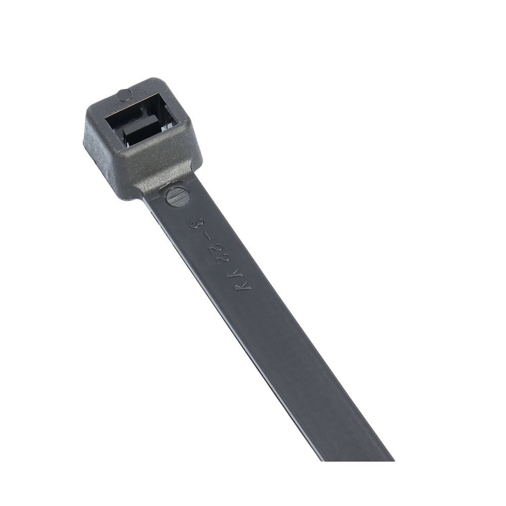 Buntband 286x4,8mm svart 25-pack