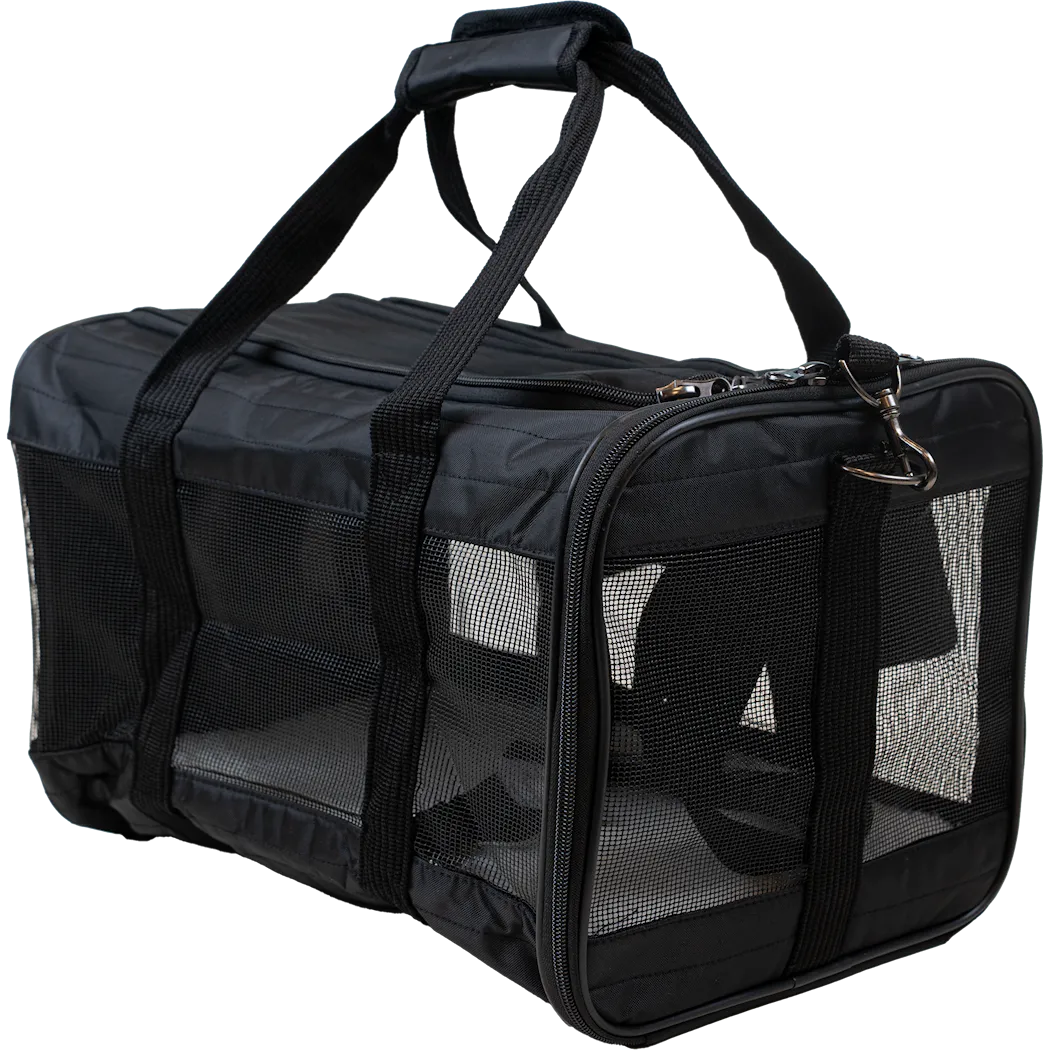 Selected by ZOO Carrier Bag Airline Super, Black - Various sizes
