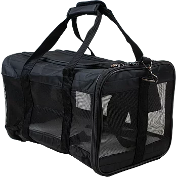 Selected by ZOO Carrier Bag Airline Super, Black - Various sizes