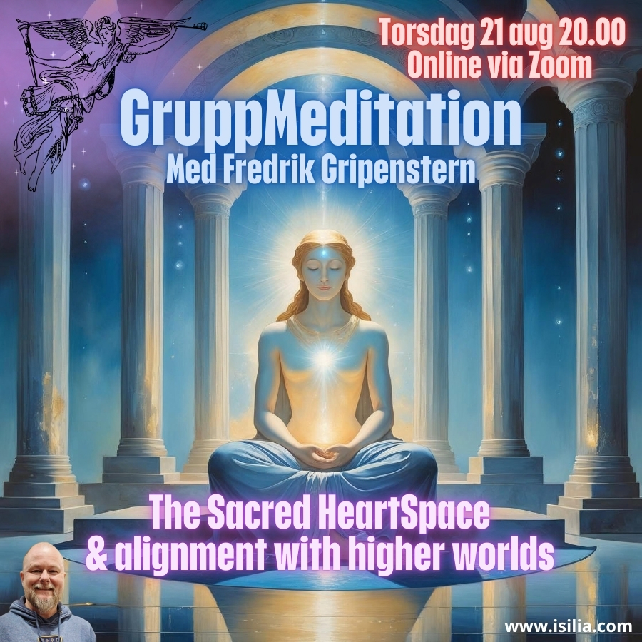 INSPELAD Gruppmeditation med Fredrik 2025-08-21